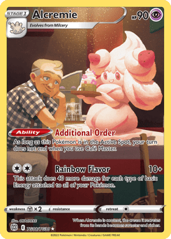 Alcremie – Trainer Gallery Rare Holo