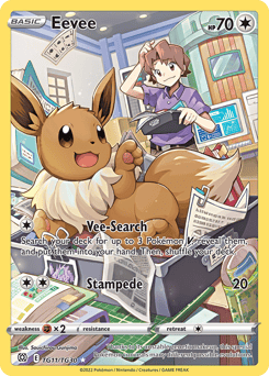 Eevee – Trainer Gallery Rare Holo