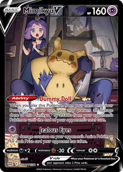 Mimikyu V – Rare Holo V