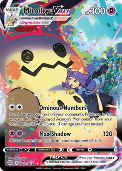 Mimikyu VMAX – Rare Holo VMAX