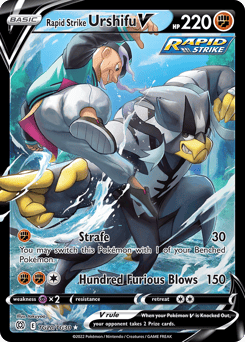 Rapid Strike Urshifu V – Rare Holo V