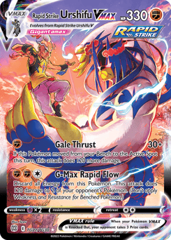 Rapid Strike Urshifu VMAX – Rare Holo VMAX