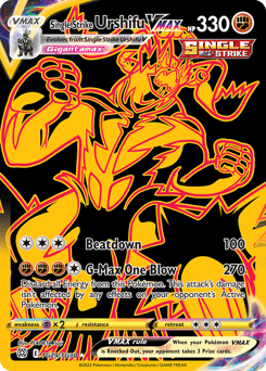 Single Strike Urshifu VMAX – Rare Secret