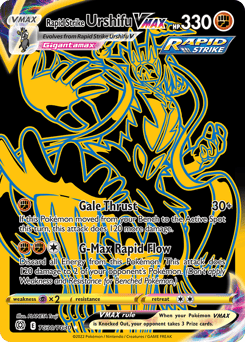 Rapid Strike Urshifu VMAX – Rare Secret