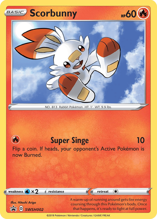 Scorbunny – SWSH Black Star Promos