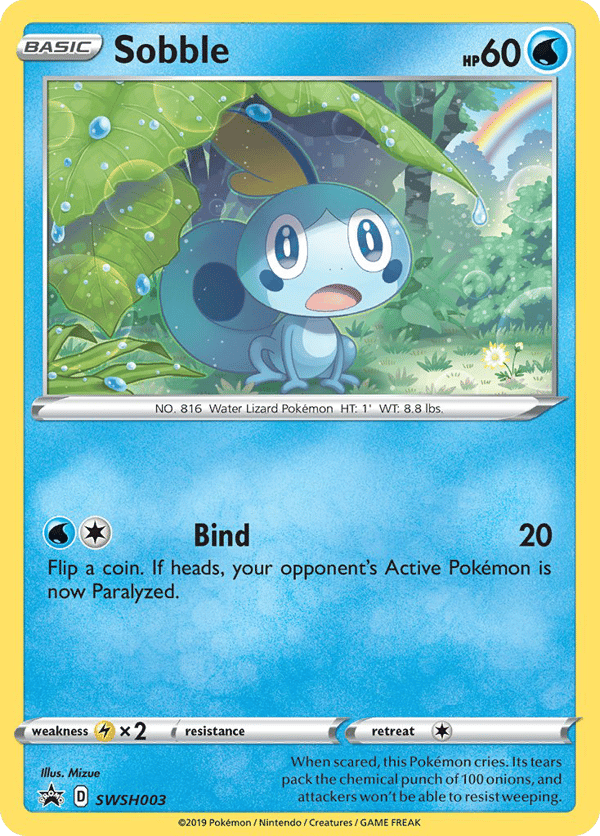 Sobble – SWSH Black Star Promos
