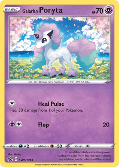Galarian Ponyta – Promo – SWSH Black Star Promos