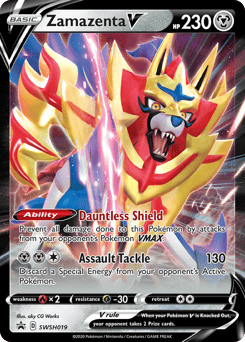 Zamazenta V – Promo – SWSH Black Star Promos