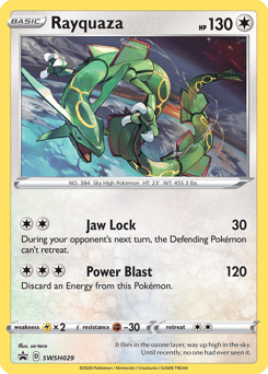 Rayquaza – Promo – SWSH Black Star Promos