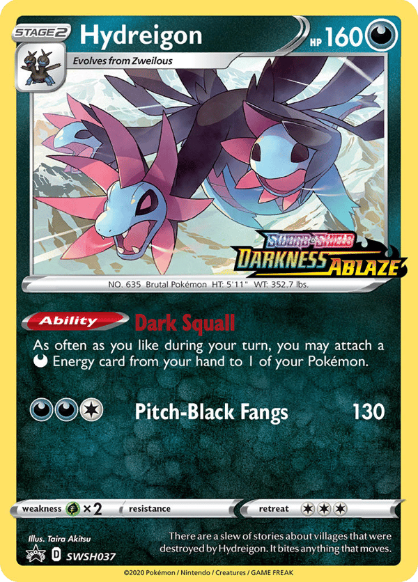 Hydreigon – SWSH Black Star Promos