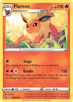 Flareon – Promo – SWSH Black Star Promos