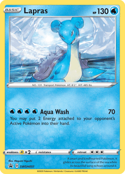 Lapras – Promo – SWSH Black Star Promos