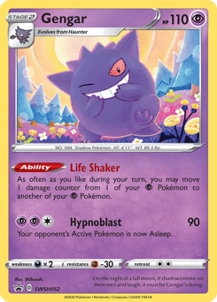 Gengar – Promo – SWSH Black Star Promos