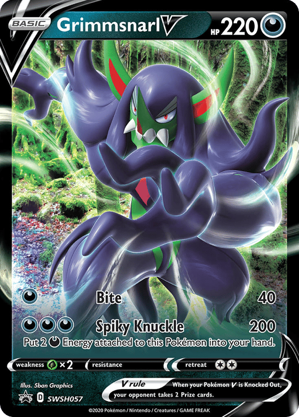 Grimmsnarl V – SWSH Black Star Promos
