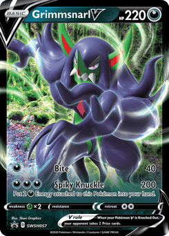 Grimmsnarl V – Promo – SWSH Black Star Promos