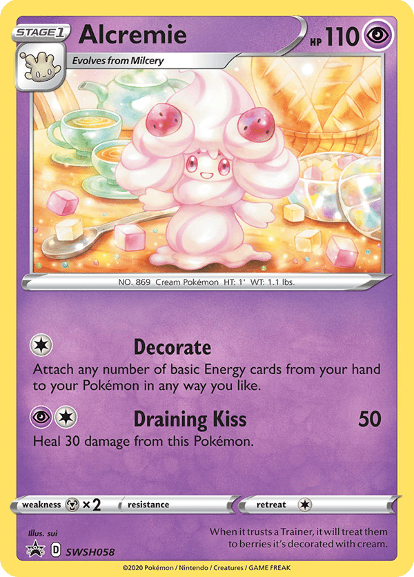Alcremie – SWSH Black Star Promos