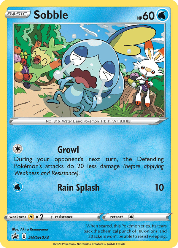 Sobble – SWSH Black Star Promos