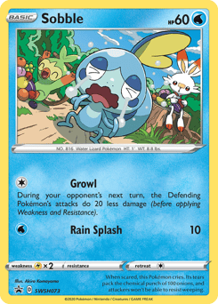Sobble – Promo – SWSH Black Star Promos
