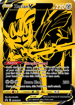 Zacian V – Promo – SWSH Black Star Promos