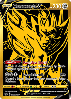 Zamazenta V – Promo – SWSH Black Star Promos