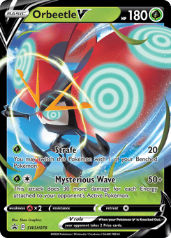 Orbeetle V – Promo – SWSH Black Star Promos
