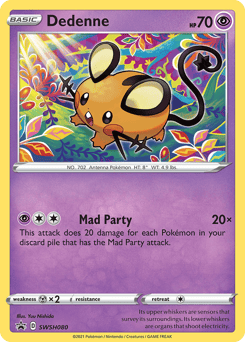 Dedenne – Promo – SWSH Black Star Promos