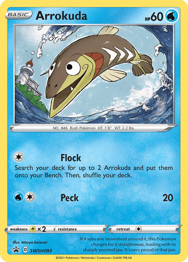 Arrokuda – SWSH Black Star Promos