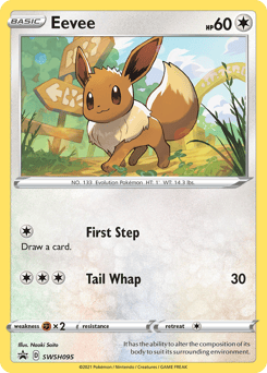 Eevee – Promo – SWSH Black Star Promos