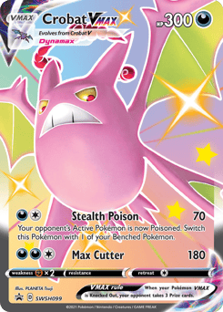Crobat VMAX – Promo – SWSH Black Star Promos