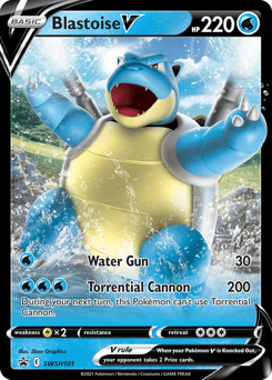 Blastoise V – Promo – SWSH Black Star Promos