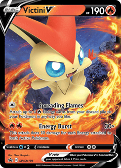 Victini V – Promo – SWSH Black Star Promos