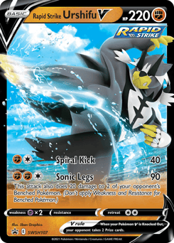 Rapid Strike Urshifu V – Promo – SWSH Black Star Promos