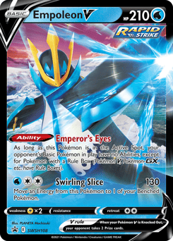 Empoleon V – Promo – SWSH Black Star Promos