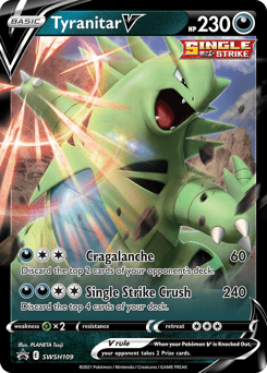 Tyranitar V – Promo – SWSH Black Star Promos