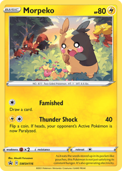 Morpeko – Promo – SWSH Black Star Promos