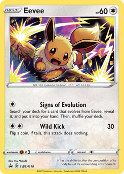 Eevee – Promo – SWSH Black Star Promos