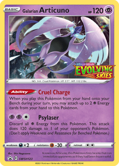 Galarian Articuno – Promo – SWSH Black Star Promos