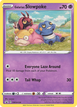 Galarian Slowpoke – Promo – SWSH Black Star Promos