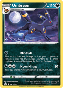 Umbreon – Promo – SWSH Black Star Promos