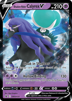 Shadow Rider Calyrex V – Promo – SWSH Black Star Promos