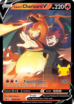 Lance's Charizard V – Promo – SWSH Black Star Promos