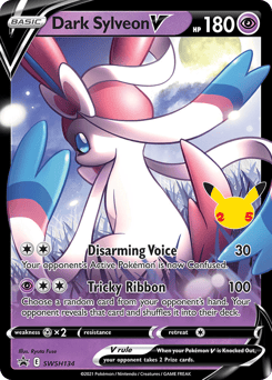 Dark Sylveon V – Promo – SWSH Black Star Promos