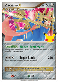 Zacian LV.X – Promo – SWSH Black Star Promos