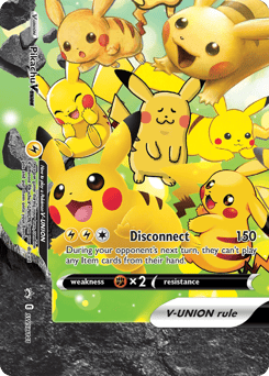 Pikachu V-UNION – Promo – SWSH Black Star Promos