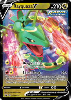 Rayquaza V – Promo – SWSH Black Star Promos