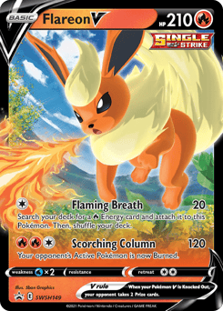 Flareon V – Promo – SWSH Black Star Promos