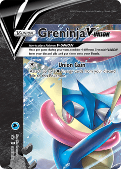 Greninja V-UNION – Promo – SWSH Black Star Promos