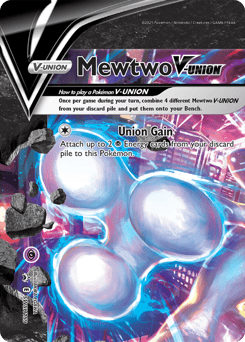 Mewtwo V-UNION – Promo – SWSH Black Star Promos