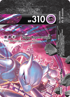 Mewtwo V-UNION – Promo – SWSH Black Star Promos