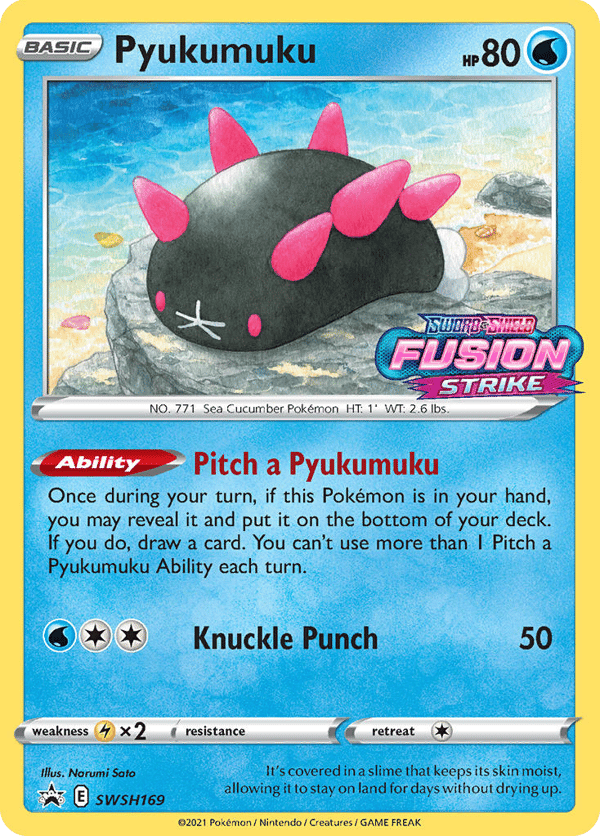 Pyukumuku – Promo – SWSH Black Star Promos